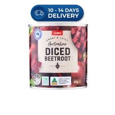 Coles Diced Beetroot 425g -(Extended Dispatch)