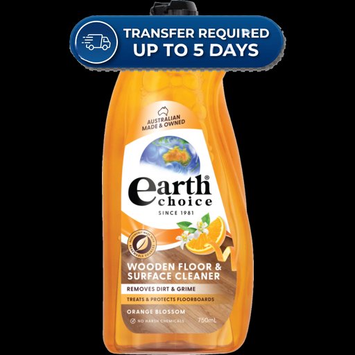 Earth Choice Floor Cleaner Wooden Surface 750mL -(Extended Dispatch)
