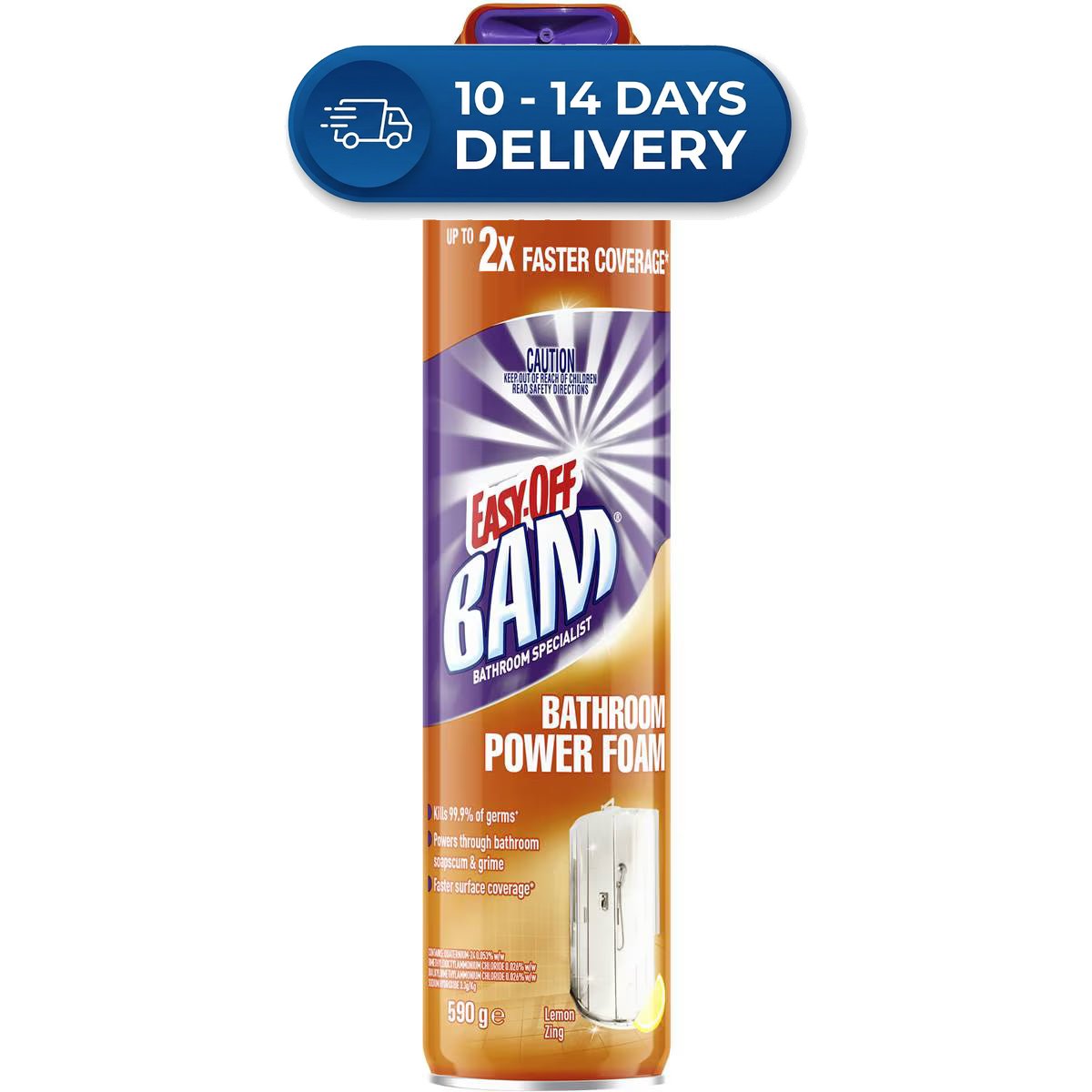 Easy Off Bam Bathroom Soapscum Cleaning Foam 590g -(Extended Dispatch)