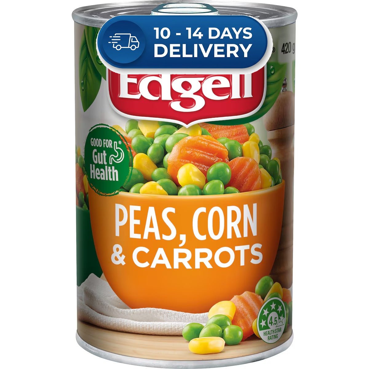 Edgell Peas, Corn & Carrots 420g -(Extended Dispatch)