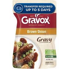 Gravox Pouch Gravy Brown Onion 165g -(Extended Dispatch)