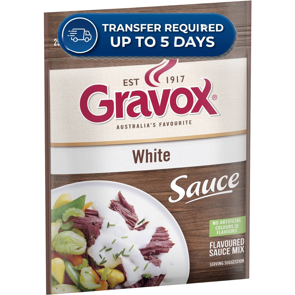 Gravox Sachet Sauce Mix White 29g -(Extended Dispatch)