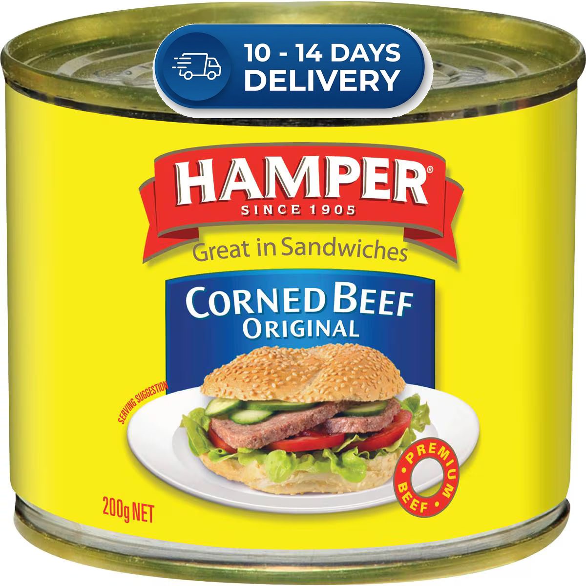 Hamper Corned Beef Original Canned Meat 200g -(Extended Dispatch)