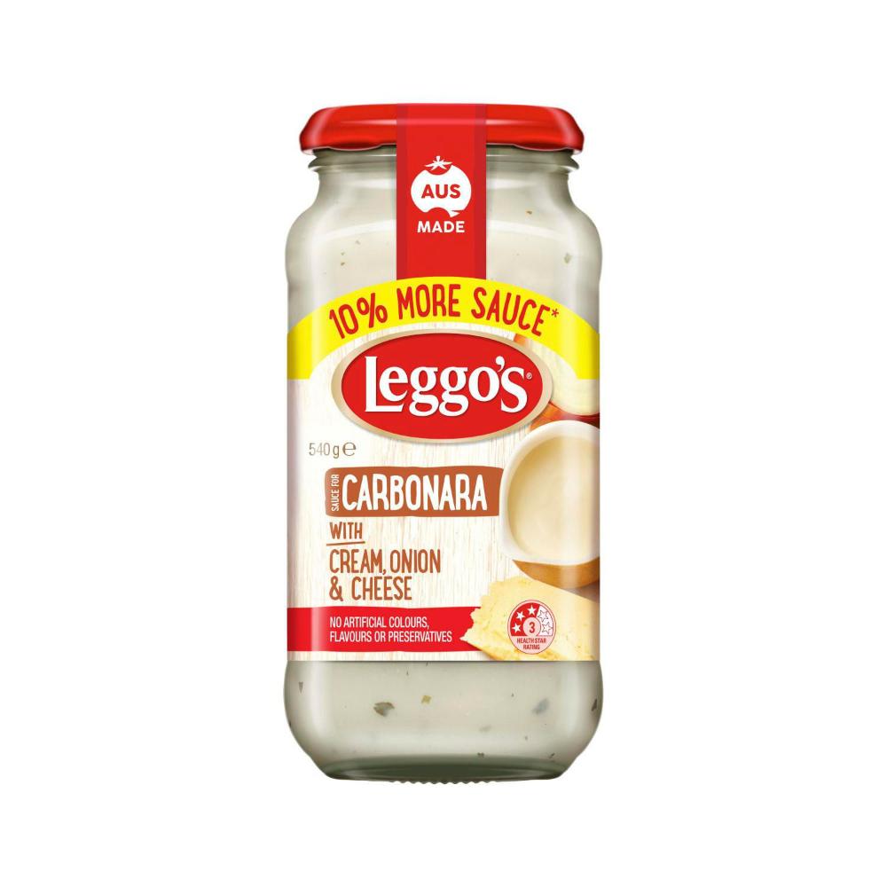 Leggo's Pasta Sauce Jar Carbonara | 540g