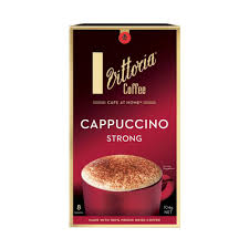 Vittoria Strong Cappuccino Coffee Sachets 8 Pack 104g