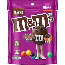 M&M's Milk Chocolate Brownie Share Bag 130g