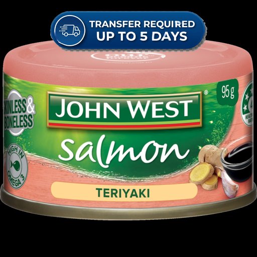 John West Salmon Tempters Teriyaki 95g -(Extended Dispatch)