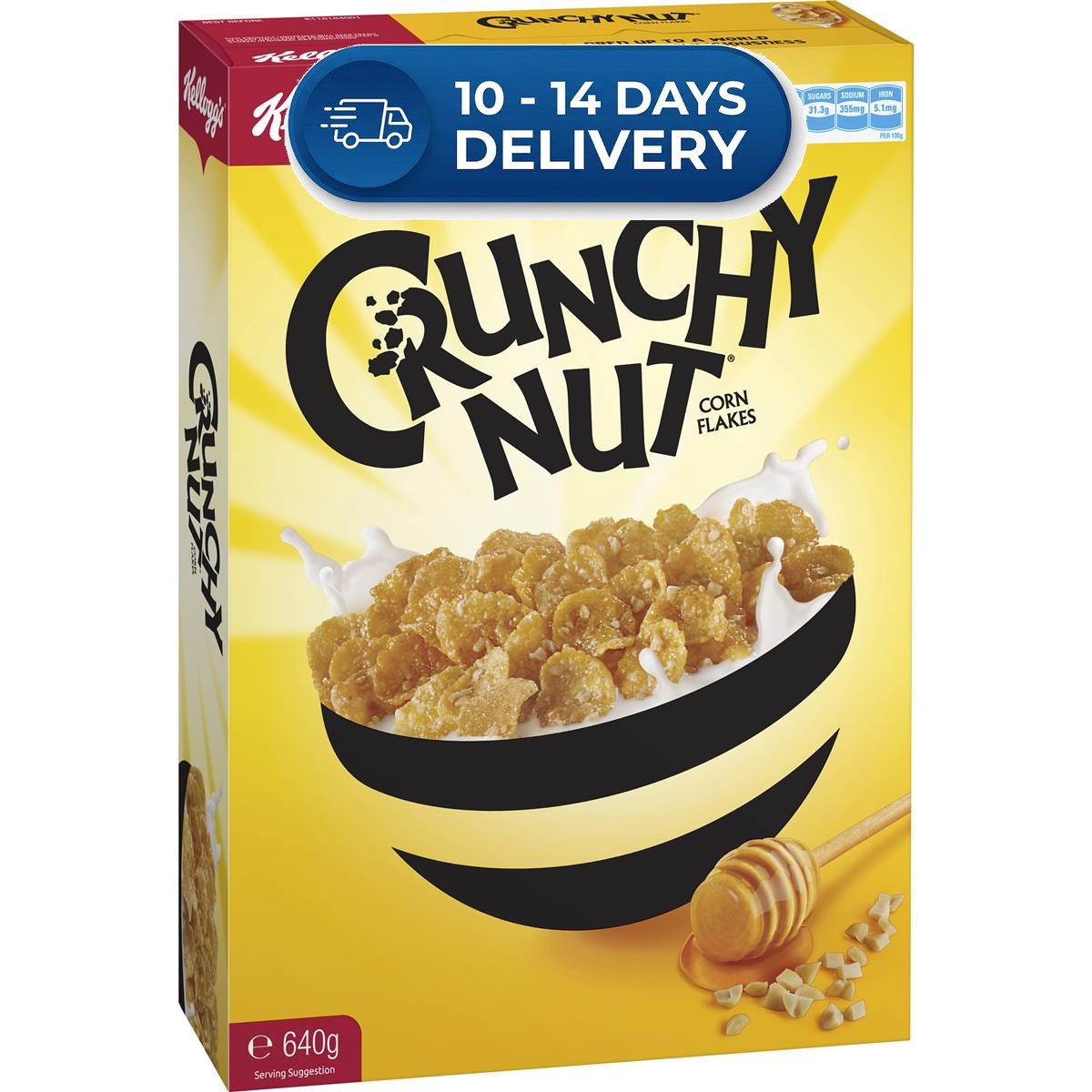 Kellogg's Crunchy Nut 640g -(Extended Dispatch)