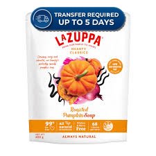 La Zuppa Soup Pouch Roasted Pumpkin 400g -(Extended Dispatch)