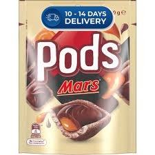 Pods Mars Chocolate Snack & Share Party Bag 160g -(Extended Dispatch)