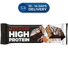 Musashi High Protein Bar Dark Chocolate Salted Caramel 90g -(Extended Dispatch)