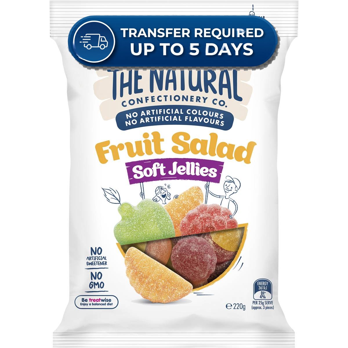 Natural Confectionery Fruit Salad 220g -(Extended Dispatch)