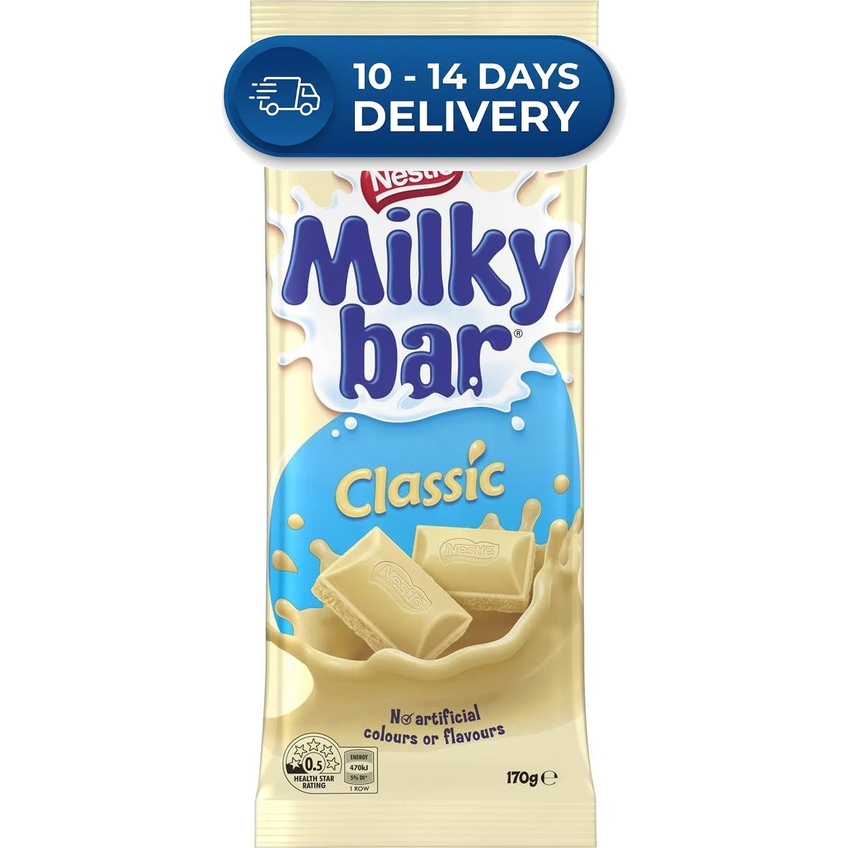 Nestle Block Milkybar Classic 170g -(Extended Dispatch)