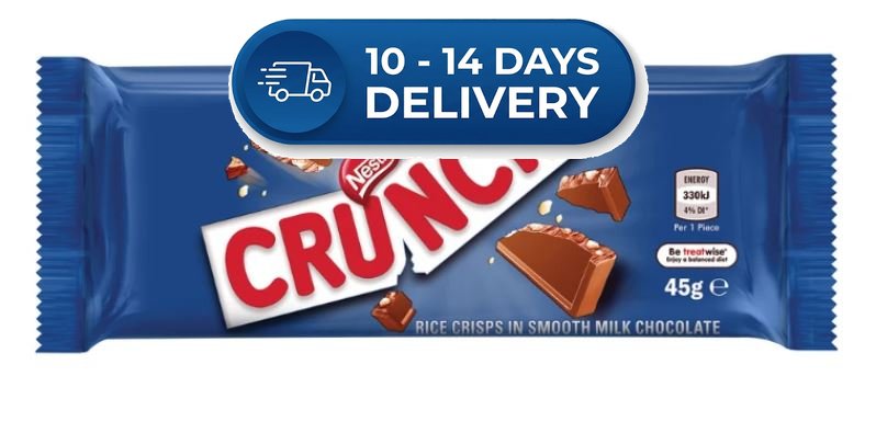 Nestle Bar Crunch 45g -(Extended Dispatch)