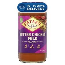 Patak's Butter Chicken Simmer Sauce Mild 450g -(Extended Dispatch)
