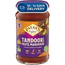 Patak's Mild Tandoori Indian Paste Marinade 295g -(Extended Dispatch)