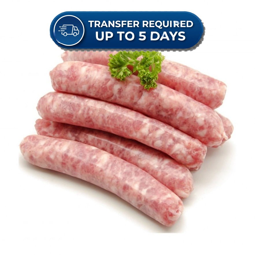 Frozen Sausages Pork Cumberland (Thin) (12 links) 500g -(Extended Dispatch)