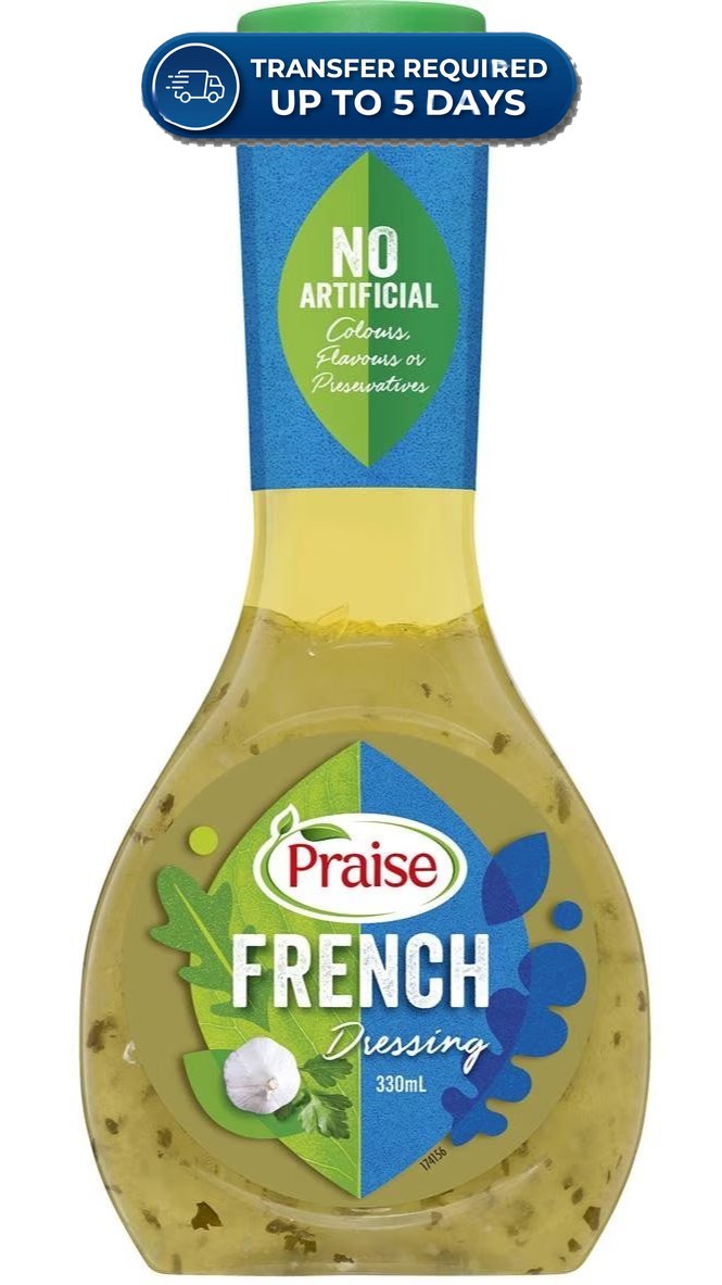 Praise Dressings French Original 330ml -(Extended Dispatch)