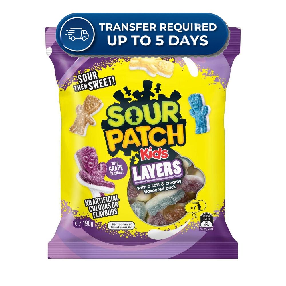 Sour Patch Kids Layers. 190GRAM -(Extended Dispatch)