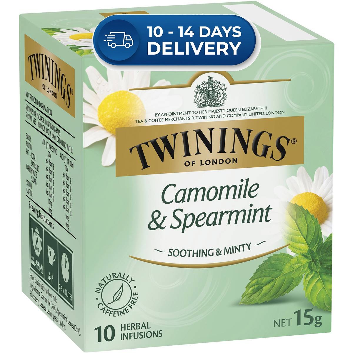 Twinings Camomile & Spearmint (10pk) 15g -(Extended Dispatch)