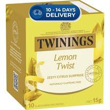Twinings Lemon Twist Tea Bags 10 pack -(Extended Dispatch)