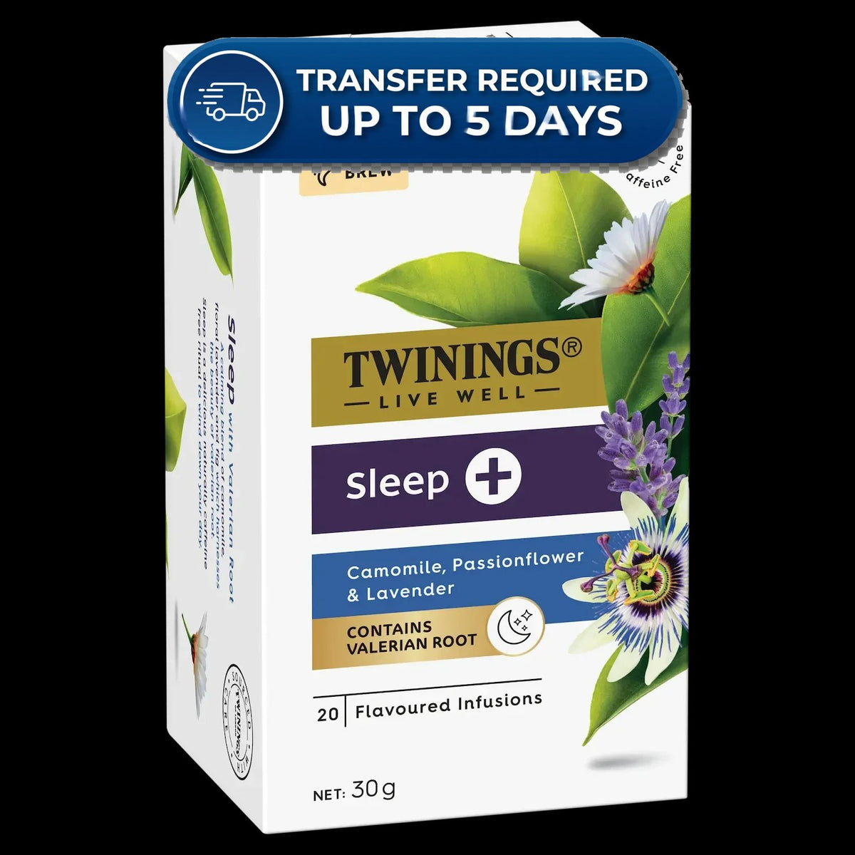 Twinings Live Well Sleep+ Herbal Tea Bags 20 pack -(Extended Dispatch)