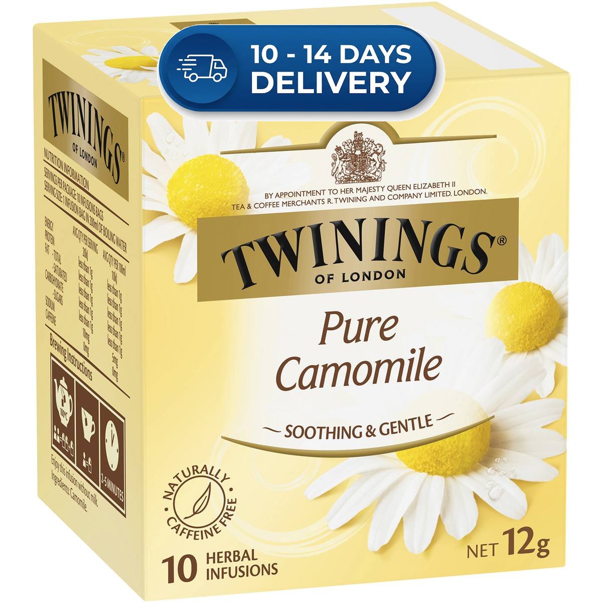 Twinings Pure Camomile (10pk) 12g -(Extended Dispatch)