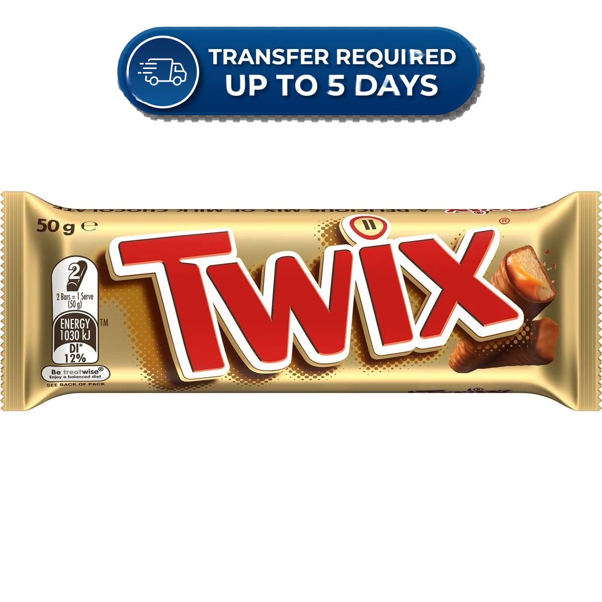 Twix 50g -(Extended Dispatch)