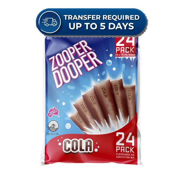 Zooper Dooper Cola 70ml x 24pk -(Extended Dispatch)