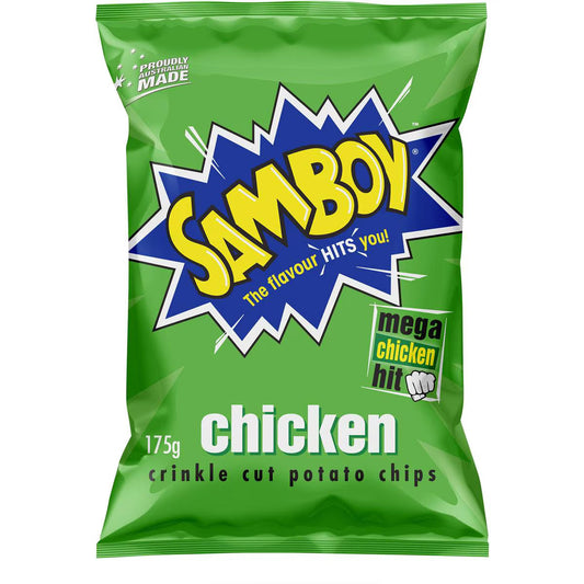 Samboy Chicken Potato Chips 175g