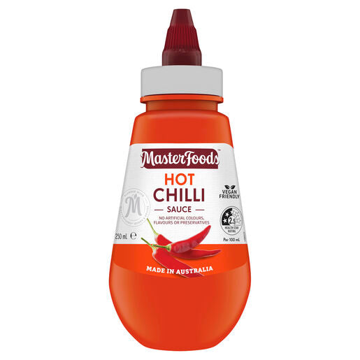 Masterfoods Hot Chilli Sauce 250ml