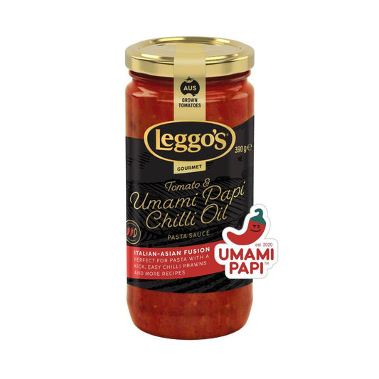 Leggo's Gourmet Pasta Sauce Tomato & Chilli Oil 390g
