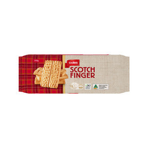 Coles Biscuits Scotch Fingers 250g