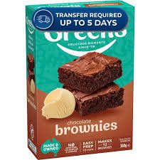 Approaching or Just Over Best Before Date – Green's Chocolate brownies Mix 380g
