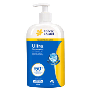 Cancer Council Ultra SPF50+ Sunscreen 500ml
