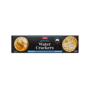 Coles Crackers Water Original 125g