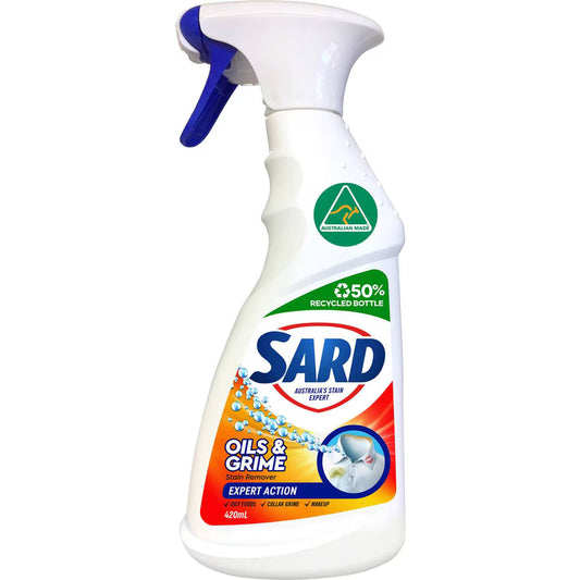 Sard Oils & Grime Stain Remover Spray 420mL