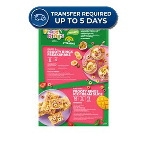 Approaching or Just Over Best Before Date – Coles Cereal Frooty Rings 300g
