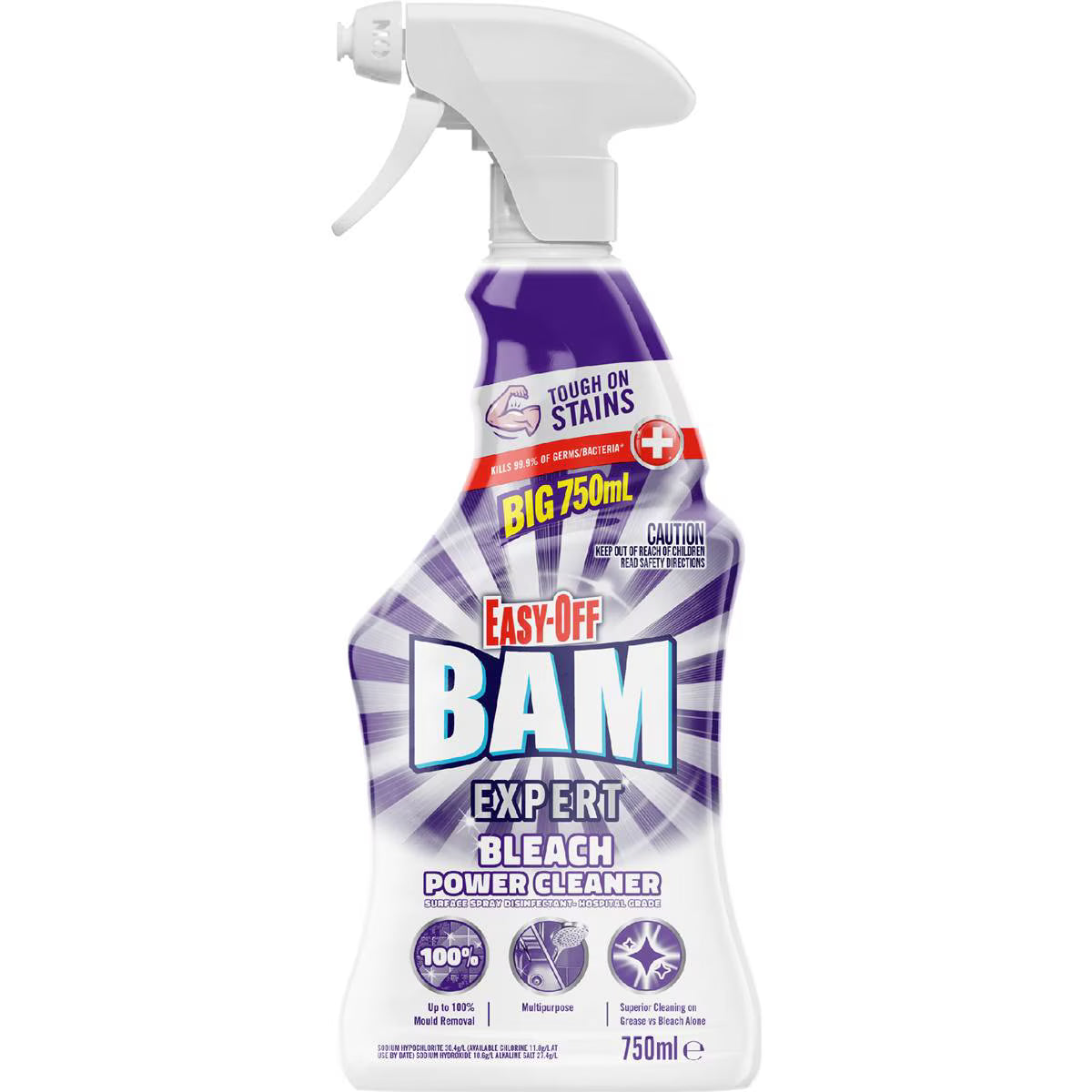 Easy Off Bam Cleaning Products Bleach Trigger | 750mL