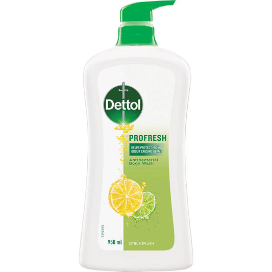 Dettol Profresh Shower Gel Body Wash Lemon and Lime | 950mL