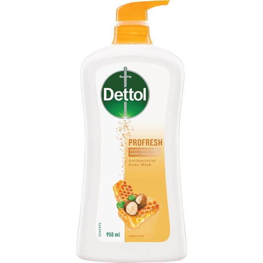 Dettol Profresh Shower Gel Body Wash Milk &honey | 950mL