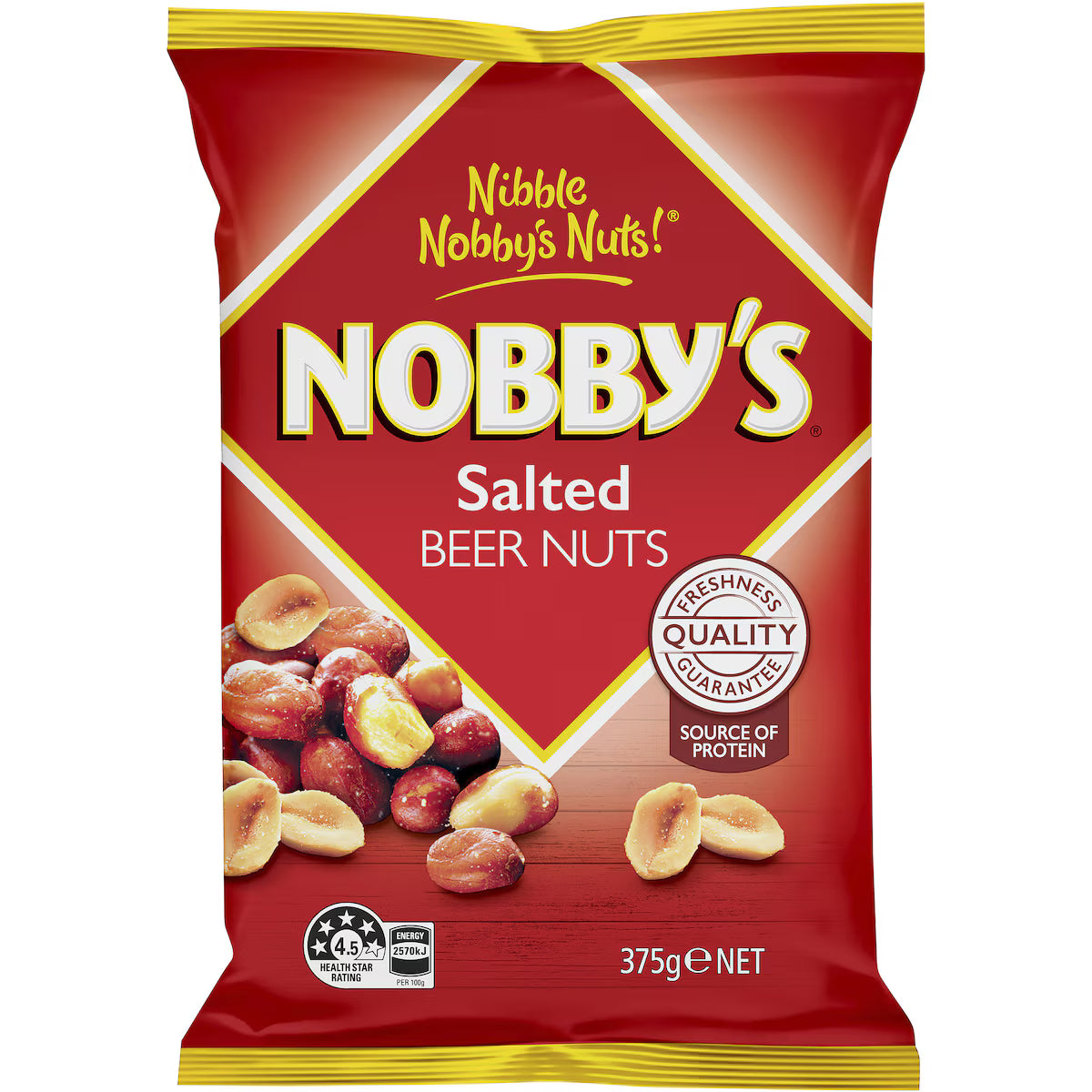 Austreats Special - Nobby's Salted Beer Nuts 375g