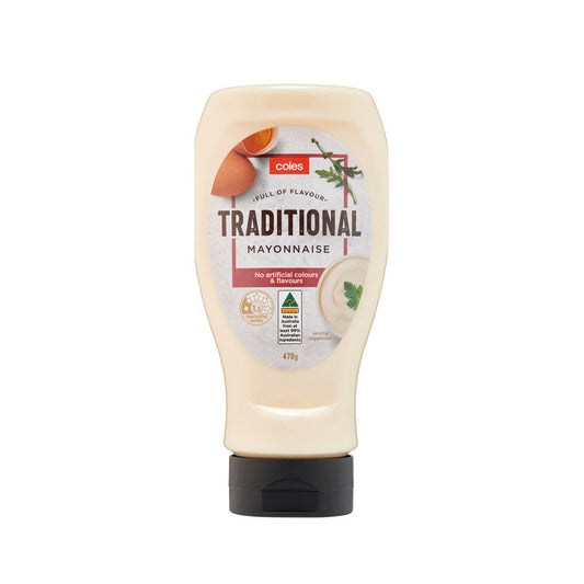 Coles Traditional Mayonnaise  470g