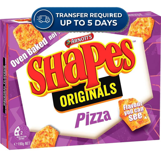 Approaching or Just Over Best Before Date – Arnott's Shapes Pizza 190g