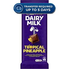 Approaching or Just Over Best Before Date – Cadbury Block Tropical Pineapple 180g