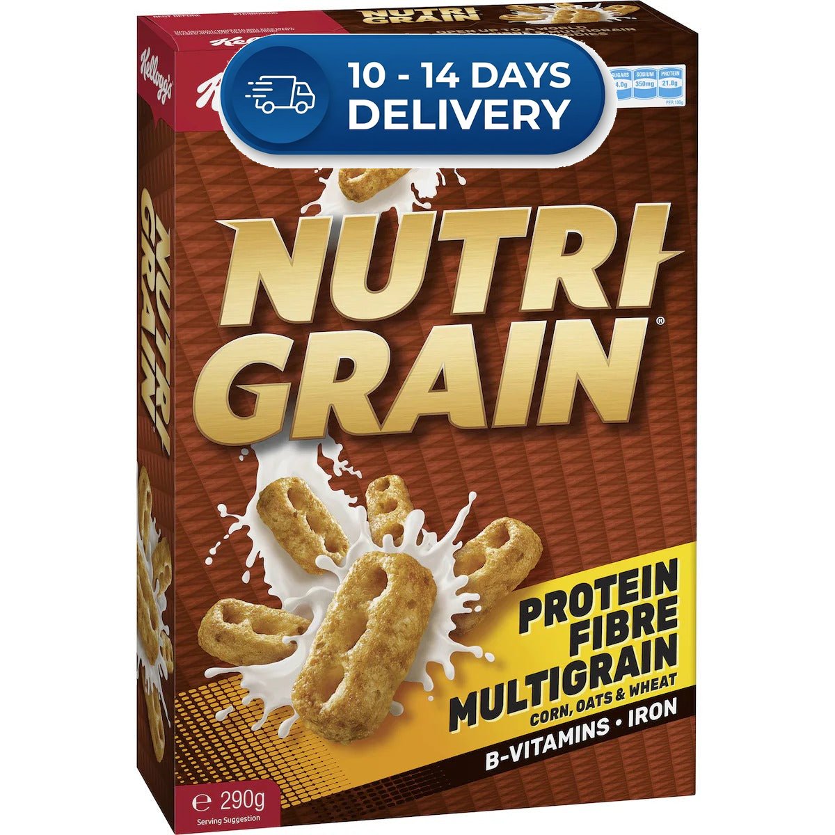 Kellogg's Nutri-Grain 290g -(Extended Dispatch)
