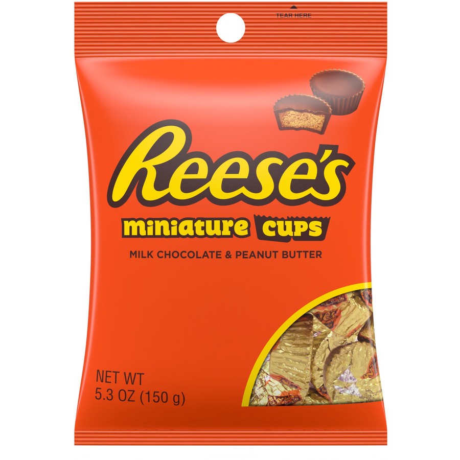 Reese's Peanut Butter Cups Miniatures Milk Chocolate 150g