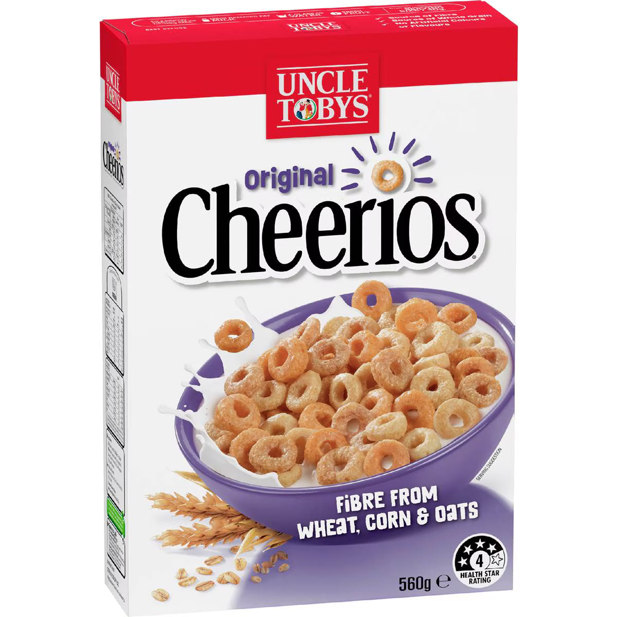 Uncle Tobys Cheerios Original 560g