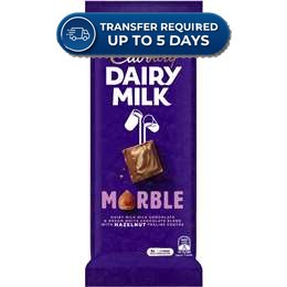 Choccies That Lost Their Shape, Not Their Taste. Cadbury Block Marble 173g