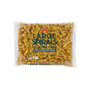 Coles Pasta Durum Wheat Large Spirals 500g